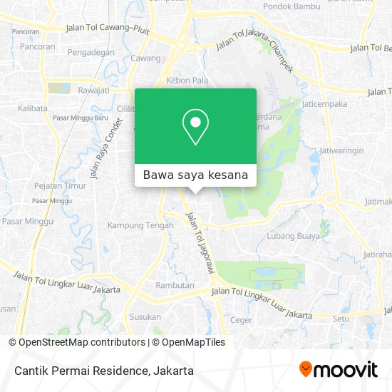 Peta Cantik Permai Residence
