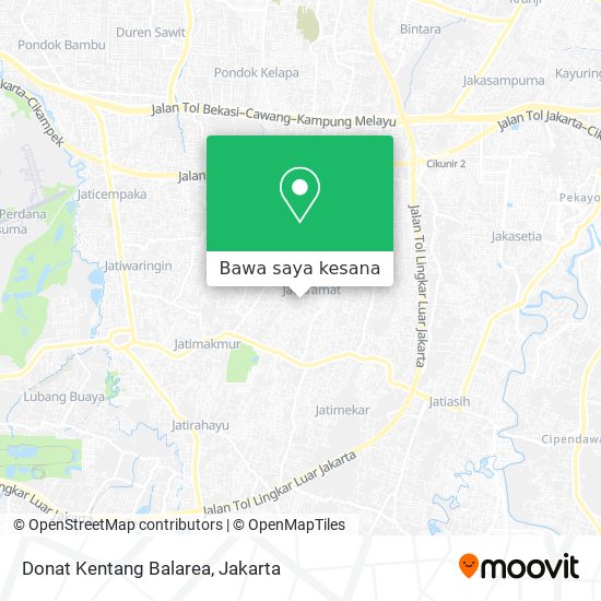 Peta Donat Kentang Balarea