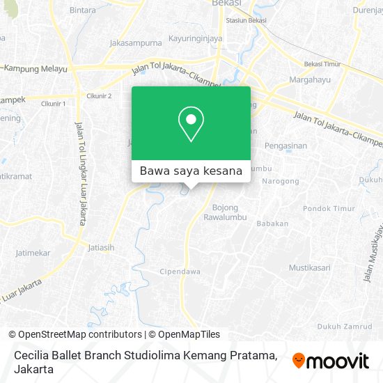 Peta Cecilia Ballet Branch Studiolima Kemang Pratama