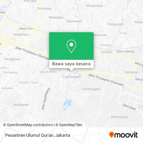 Peta Pesantren Ulumul Qur'an