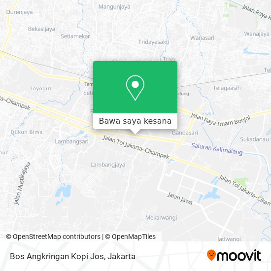 Peta Bos Angkringan Kopi Jos