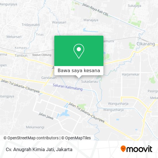 Peta Cv. Anugrah Kimia Jati