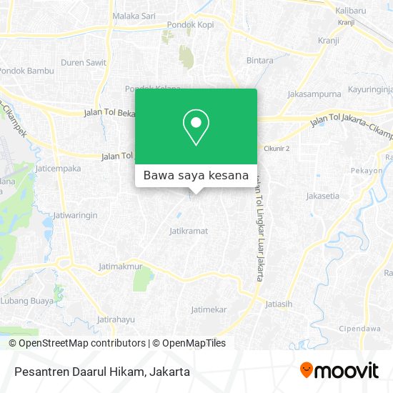 Peta Pesantren Daarul Hikam