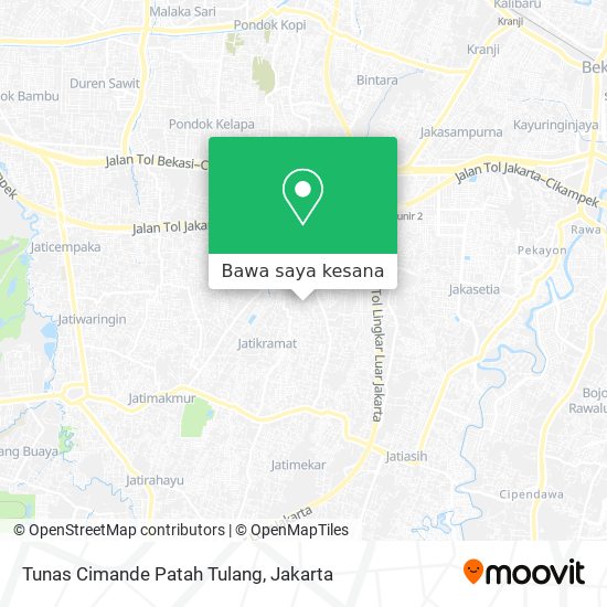 Peta Tunas Cimande Patah Tulang