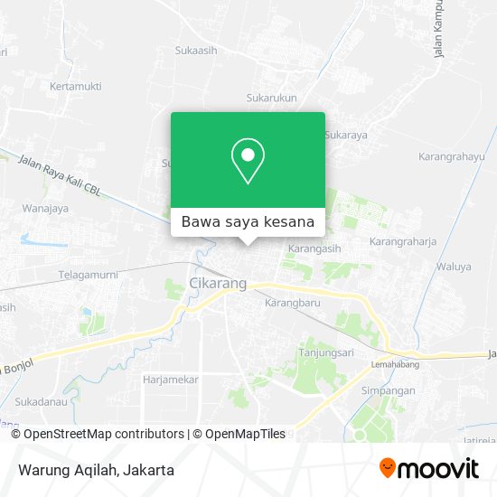 Peta Warung Aqilah