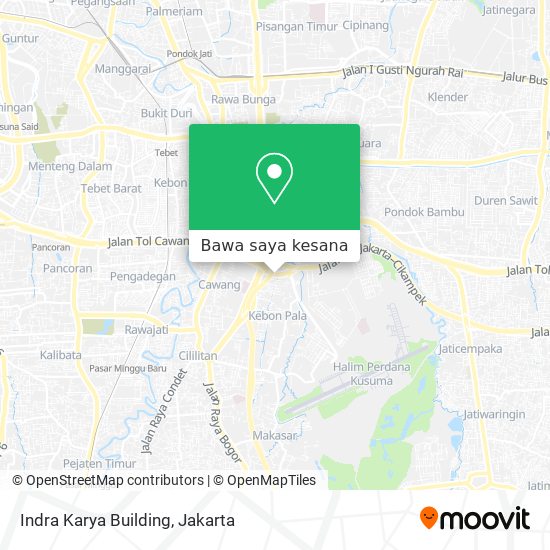Peta Indra Karya Building