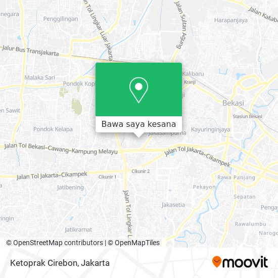 Peta Ketoprak Cirebon