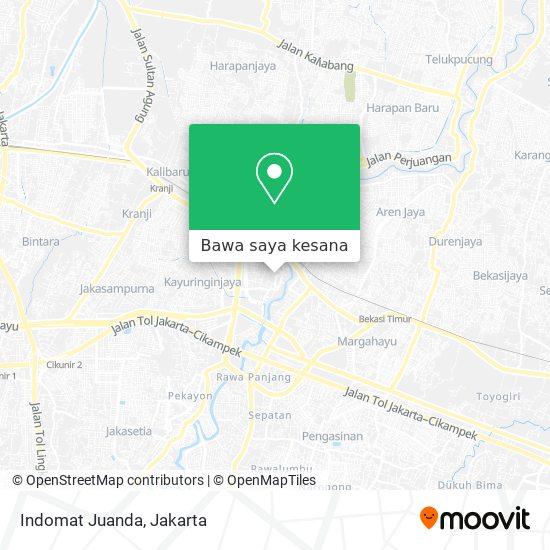 Peta Indomat Juanda