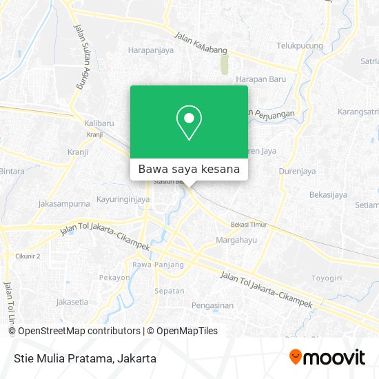 Peta Stie Mulia Pratama