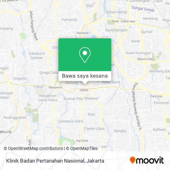 Peta Klinik Badan Pertanahan Nasional