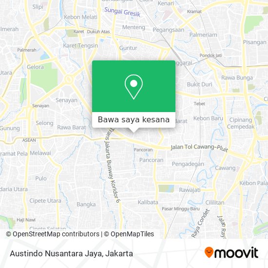 Peta Austindo Nusantara Jaya