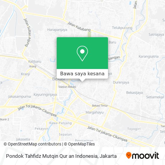 Peta Pondok Tahfidz Mutqin Qur an Indonesia