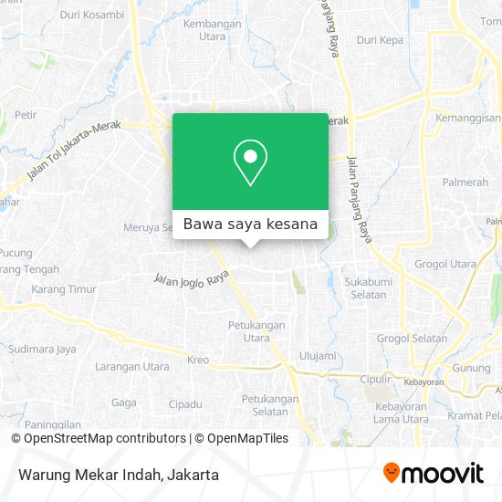 Peta Warung Mekar Indah