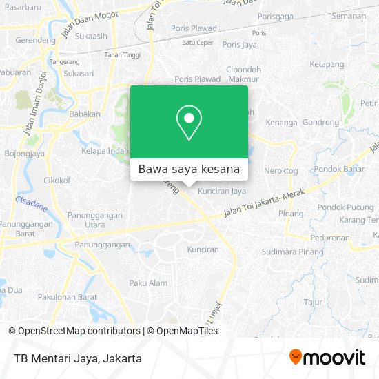 Peta TB Mentari Jaya