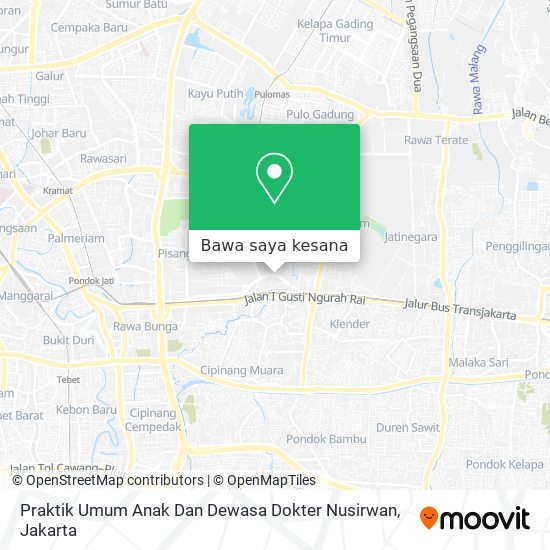 Peta Praktik Umum Anak Dan Dewasa Dokter Nusirwan
