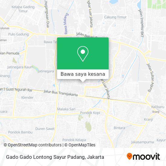 Peta Gado Gado Lontong Sayur Padang