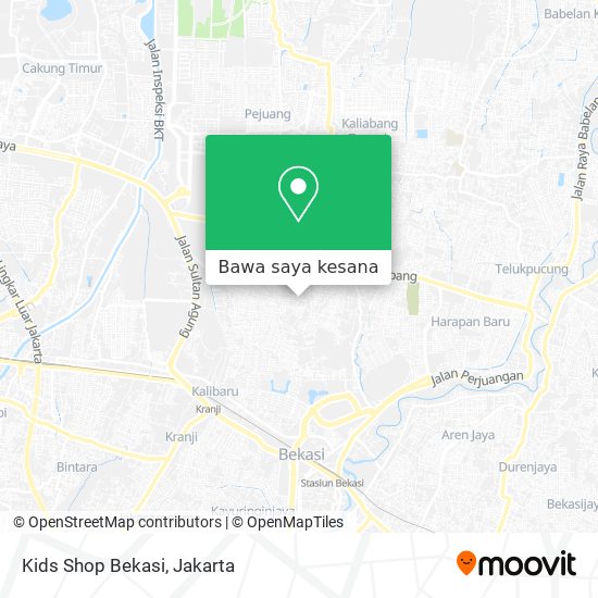 Peta Kids Shop Bekasi