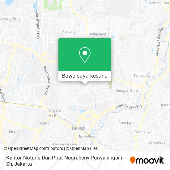 Peta Kantor Notaris Dan Ppat Nugraheny Purwaningsih Sh