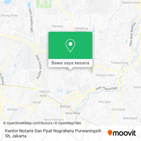 Peta Kantor Notaris Dan Ppat Nugraheny Purwaningsih Sh