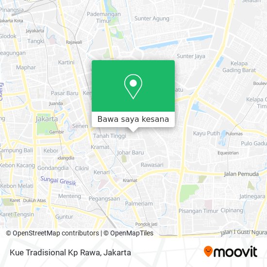 Peta Kue Tradisional Kp Rawa