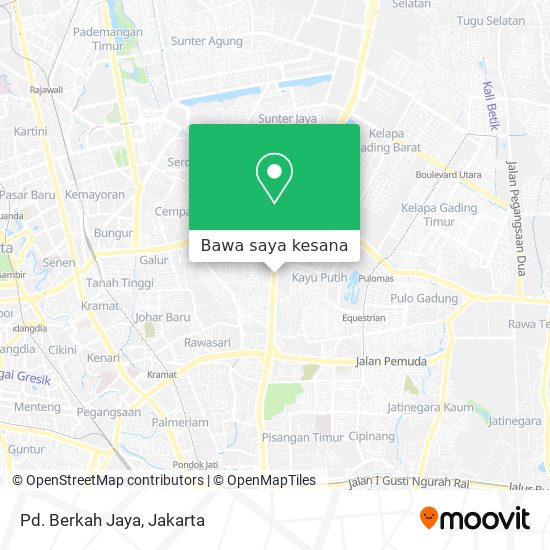 Peta Pd. Berkah Jaya