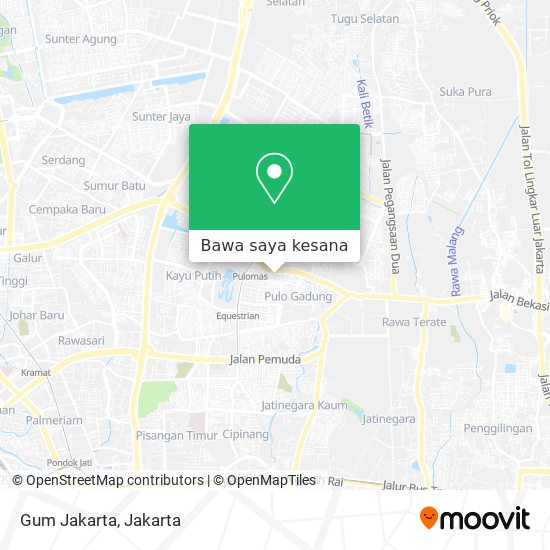 Peta Gum Jakarta