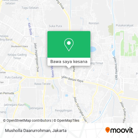 Peta Musholla Daarurrohman