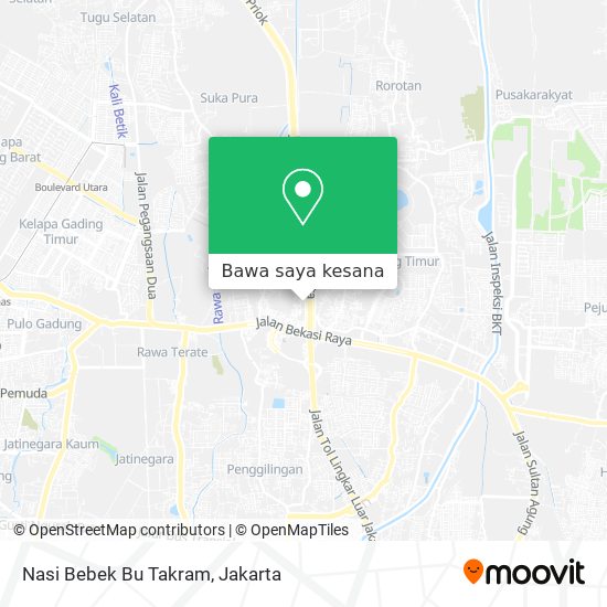 Peta Nasi Bebek Bu Takram