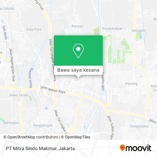 Peta PT Mitra Sindo Makmur