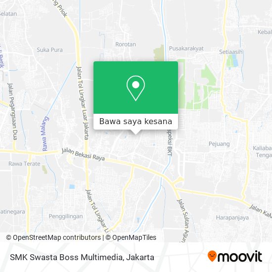 Peta SMK Swasta Boss Multimedia