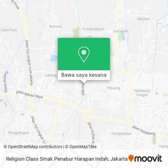 Peta Religion Class Smak Penabur Harapan Indah