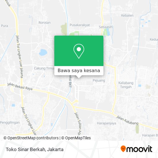 Peta Toko Sinar Berkah