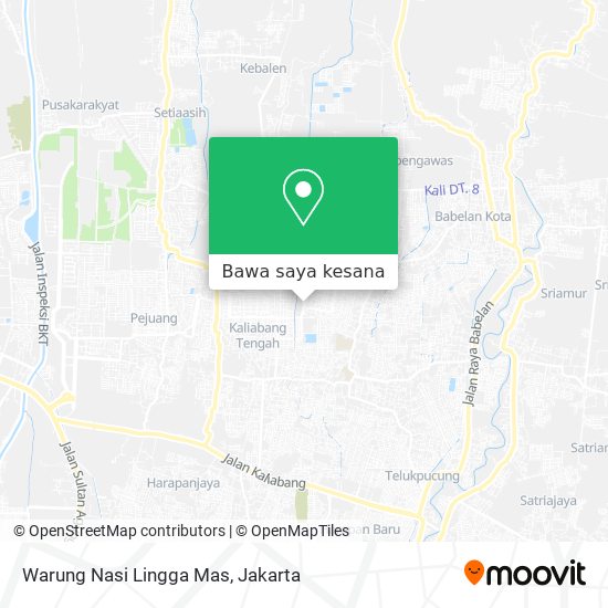 Peta Warung Nasi Lingga Mas