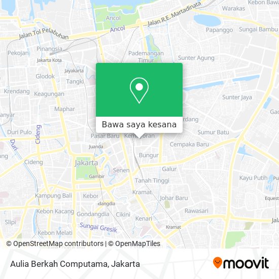 Peta Aulia Berkah Computama