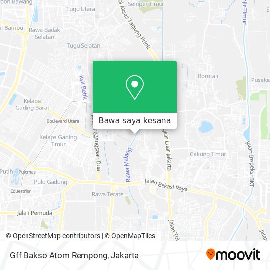 Peta Gff Bakso Atom Rempong