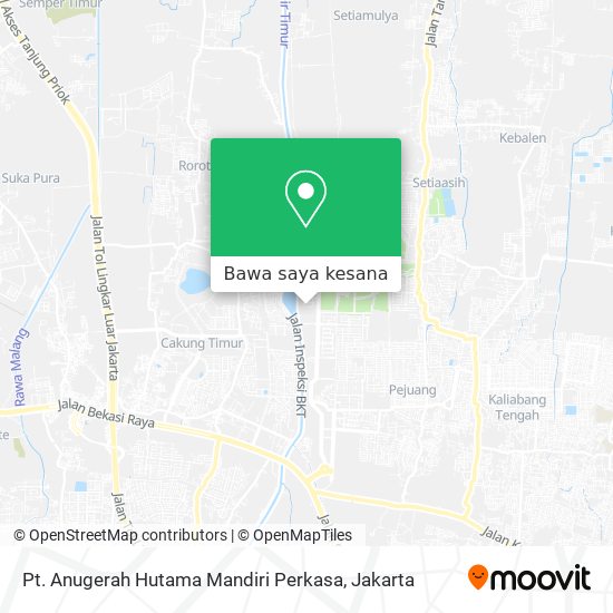 Peta Pt. Anugerah Hutama Mandiri Perkasa