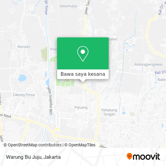 Peta Warung Bu Juju