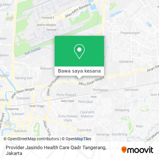 Peta Provider Jasindo Health Care Qadr Tangerang