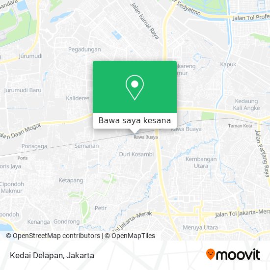 Peta Kedai Delapan