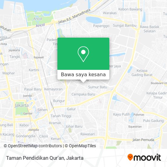 Peta Taman Pendidikan Qur'an