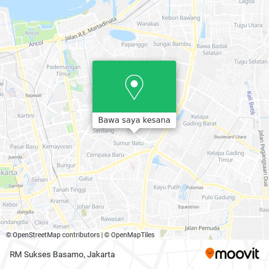 Peta RM Sukses Basamo