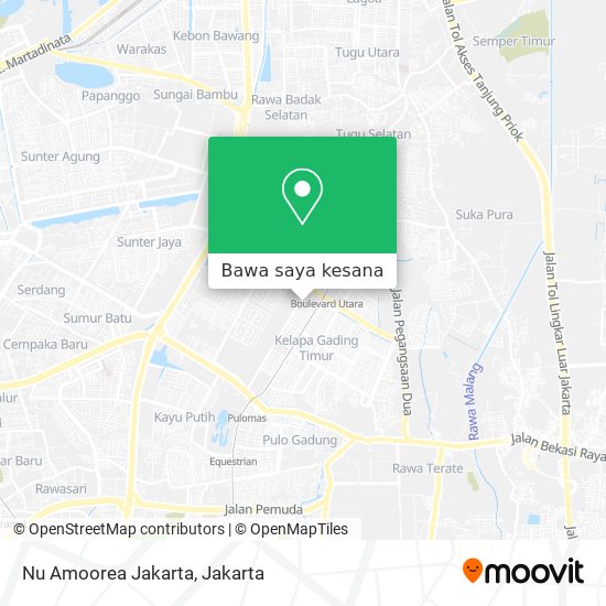 Peta Nu Amoorea Jakarta