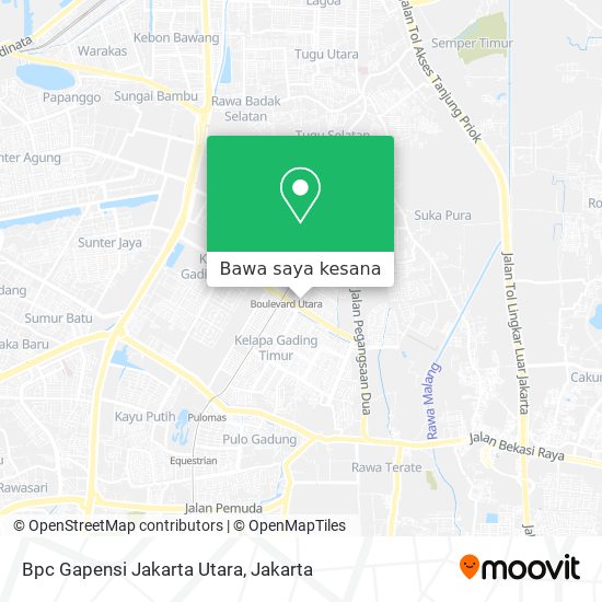 Peta Bpc Gapensi Jakarta Utara
