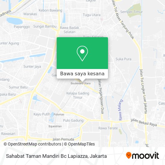 Peta Sahabat Taman Mandiri Bc Lapiazza