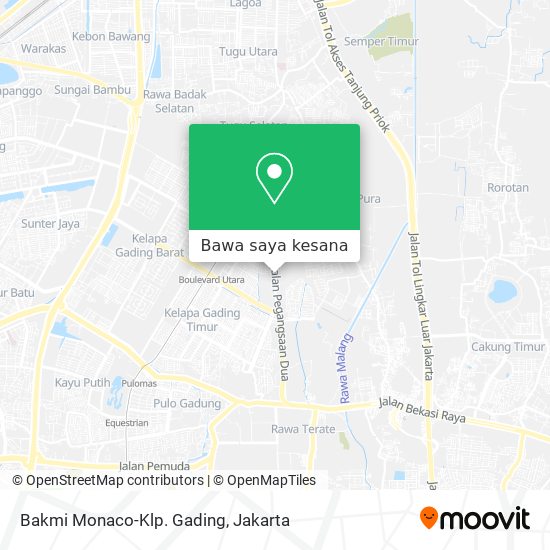 Peta Bakmi Monaco-Klp. Gading