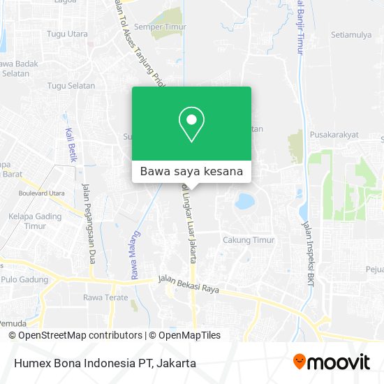 Peta Humex Bona Indonesia PT