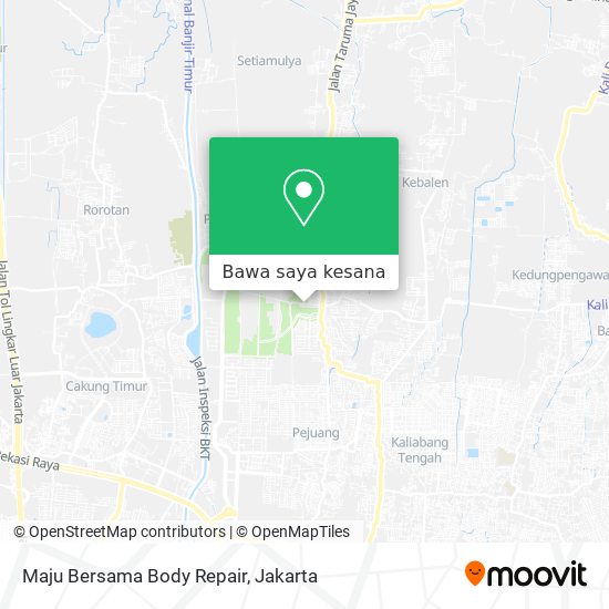 Peta Maju Bersama Body Repair