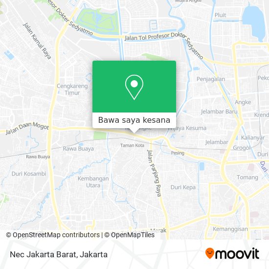 Peta Nec Jakarta Barat