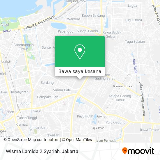 Peta Wisma Lamida 2 Syariah