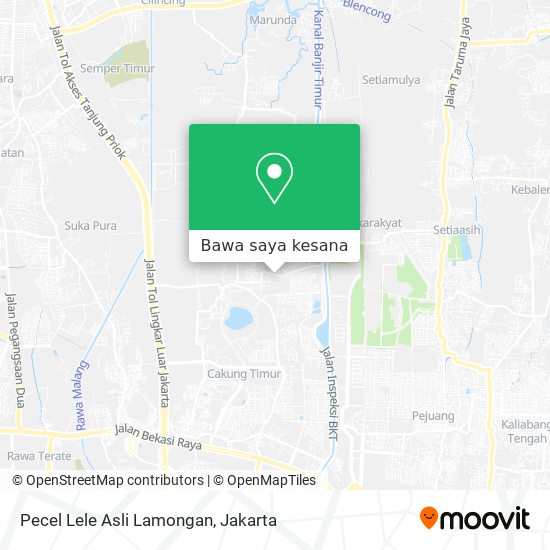 Peta Pecel Lele Asli Lamongan